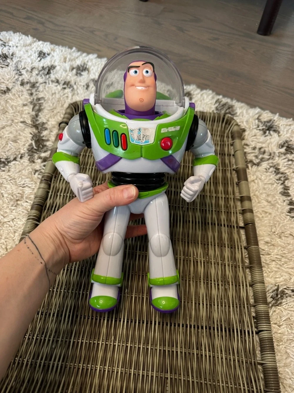 Buzz Lightyear Action Figure - White & Green